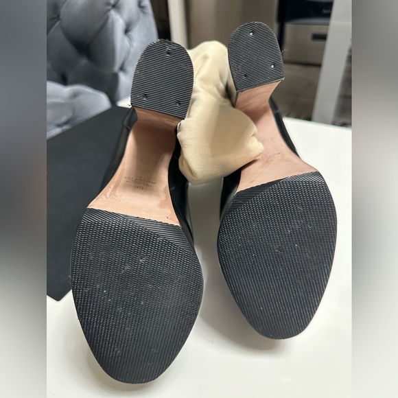 VALENTINO GARAVANI  Tan-Go 155 leather platform ankle boots - Picture 10 of 12